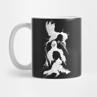 Abstract Guardians (white print) Mug